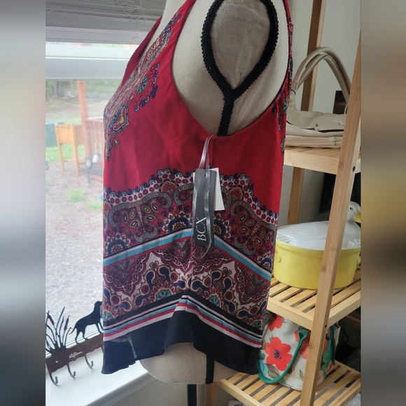 Women's BCX brand bandana style halter top. New with tags small - Picture 3 of 6